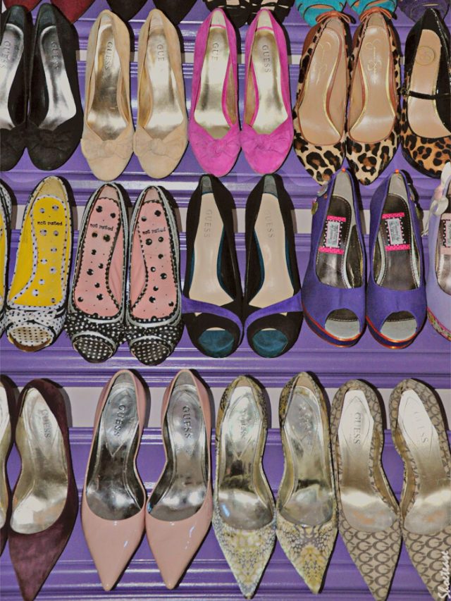 DIY Shoe Rack for Heels Story