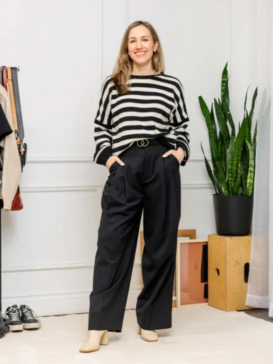 30 Fashion Girls Who Make Flatforms Look Remarkably Chic | Wide leg pants  outfit, Cropped pants outfit, Wide leg pants