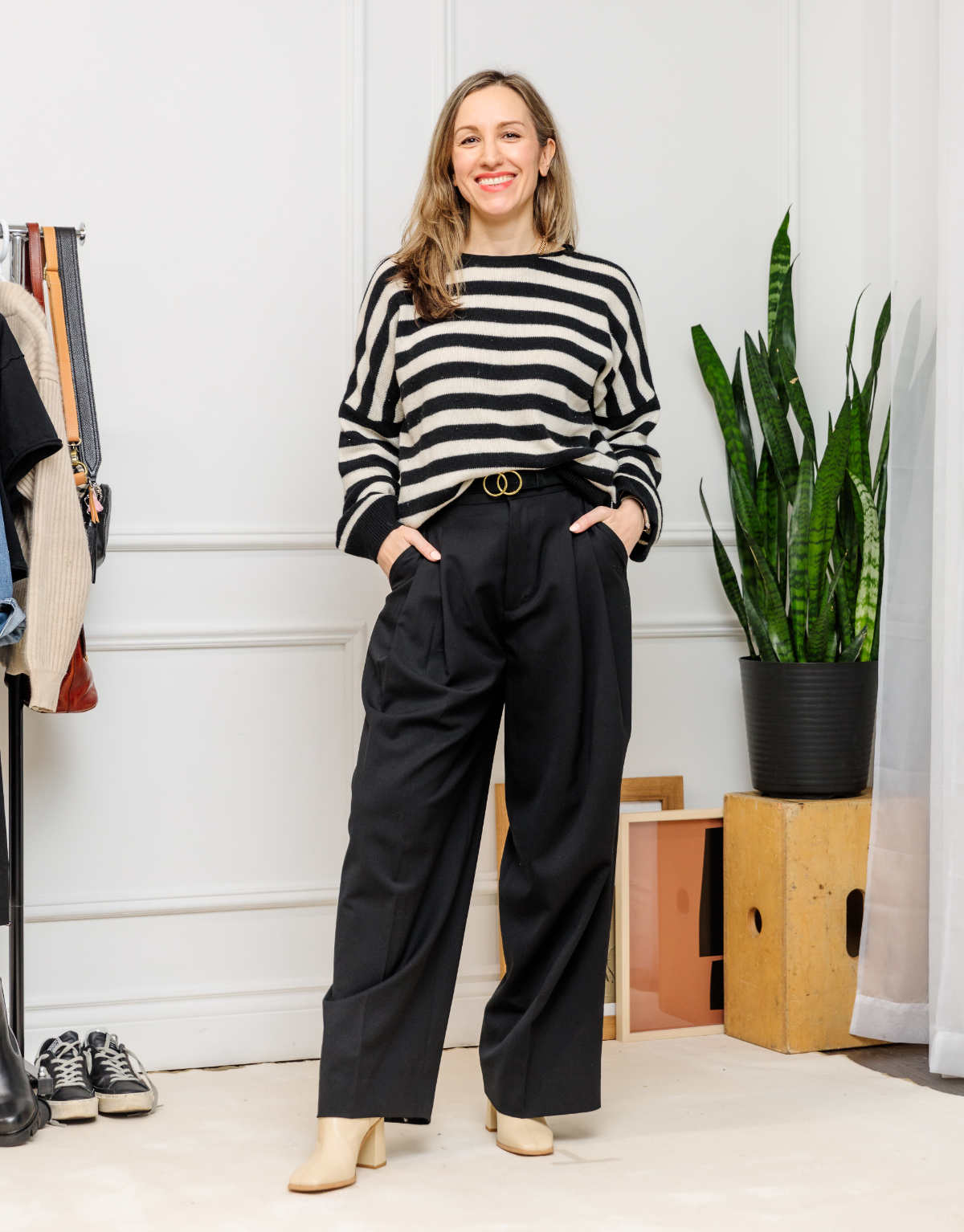 How to Style Wide Leg Pants With Boots and Shoes Story - ShoeTease Shoe  Blog & Styling Services